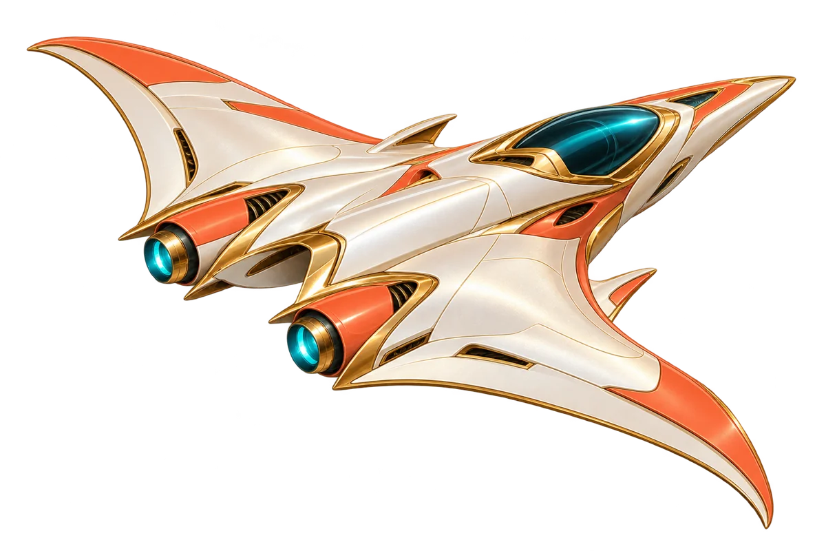 Orbit Rush futuristic spacecraft